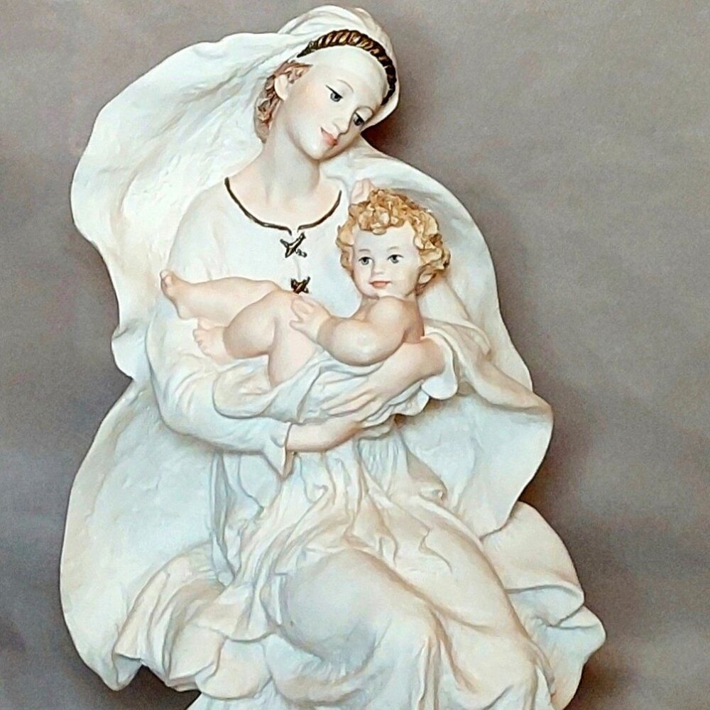 Giuseppe Armani "Madonna & Child" Vintage Collectible Decor Statue Sculpture